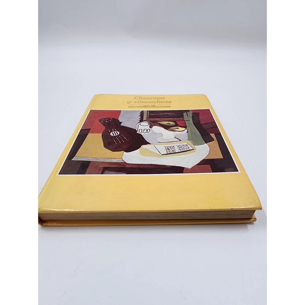 Churros y chocolate Level One Scott Foresman Spanish Program Textbook Vintage
